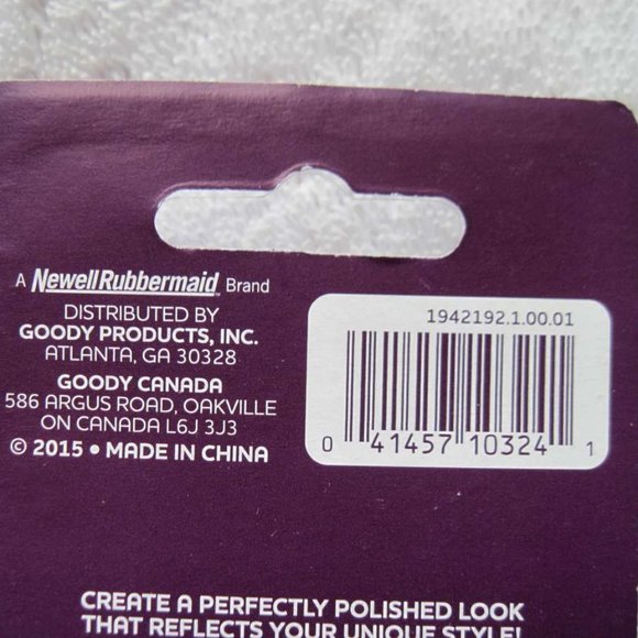 2 Goody Classics Translucent Brown Plastic Fashion Side Combs Kathy Allergy Safe - Picture 8 of 8